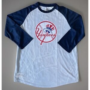 New York Yankees Sports Crate Limited Edition Half Sleeve Shirt Logo Large JBHS